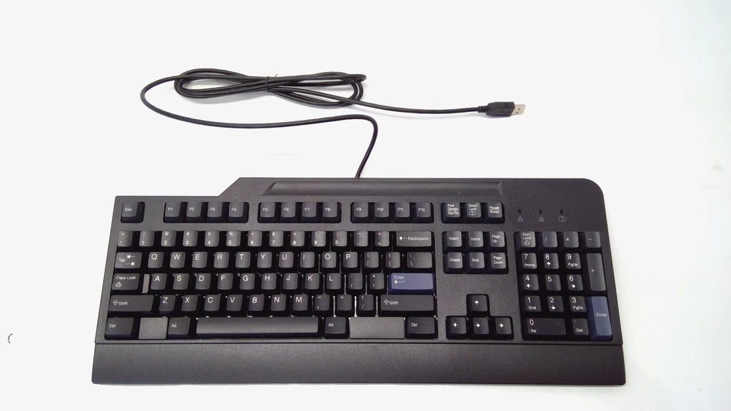 *LOT OF 10*IBM SK-8825 Wired USB Preferred Pro Fullwidth Black Keyboard 01LK315