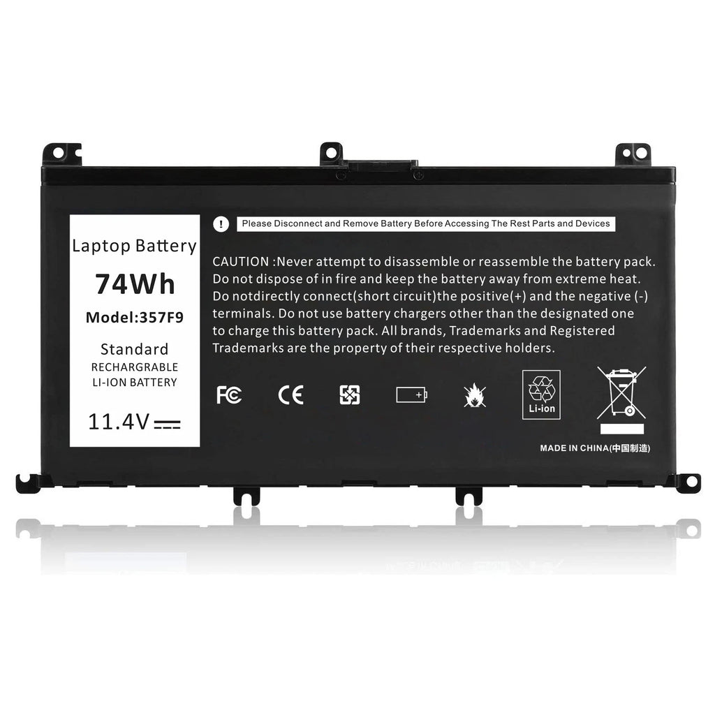 357F9 battery For Dell Inspiron 15 7000 7559 7566 7567 7759 7557 P57F P65F 0GFJ6