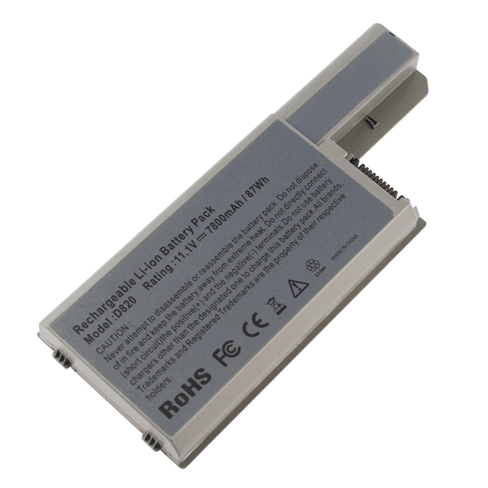 6 Cells Laptop Battery for Dell Latitude D531 D531N D820 D830 TC030 CF623 DF192