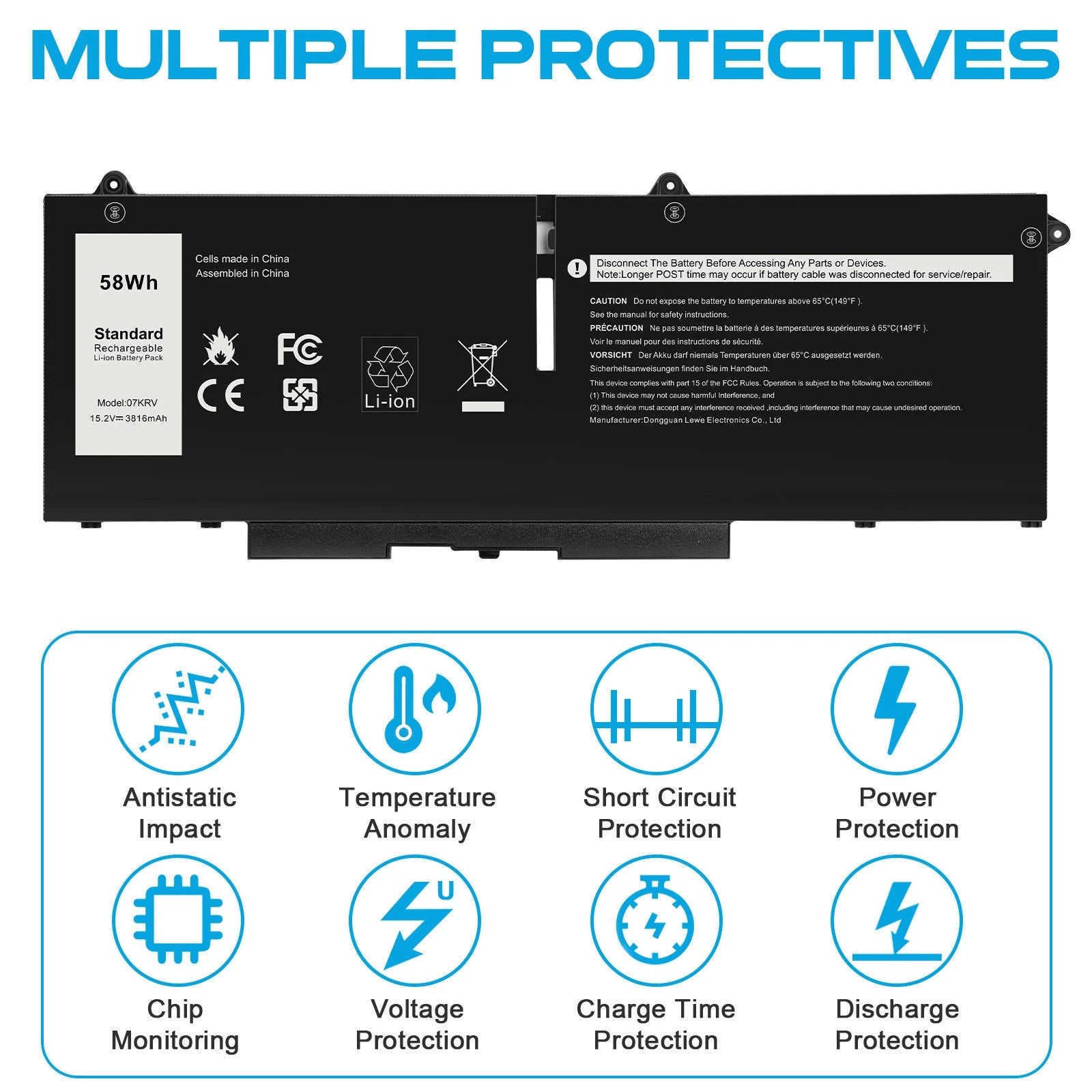 C41N1901 Battery For ASUS ZenBook Duo UX481F UX481FA UX481FAY UX481FLY UX4000FL