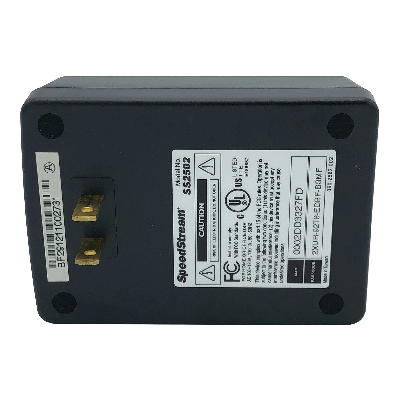 NEW Original Siemens SS2502 Speedstream Powerline Ethernet Adapter 936-2502-001