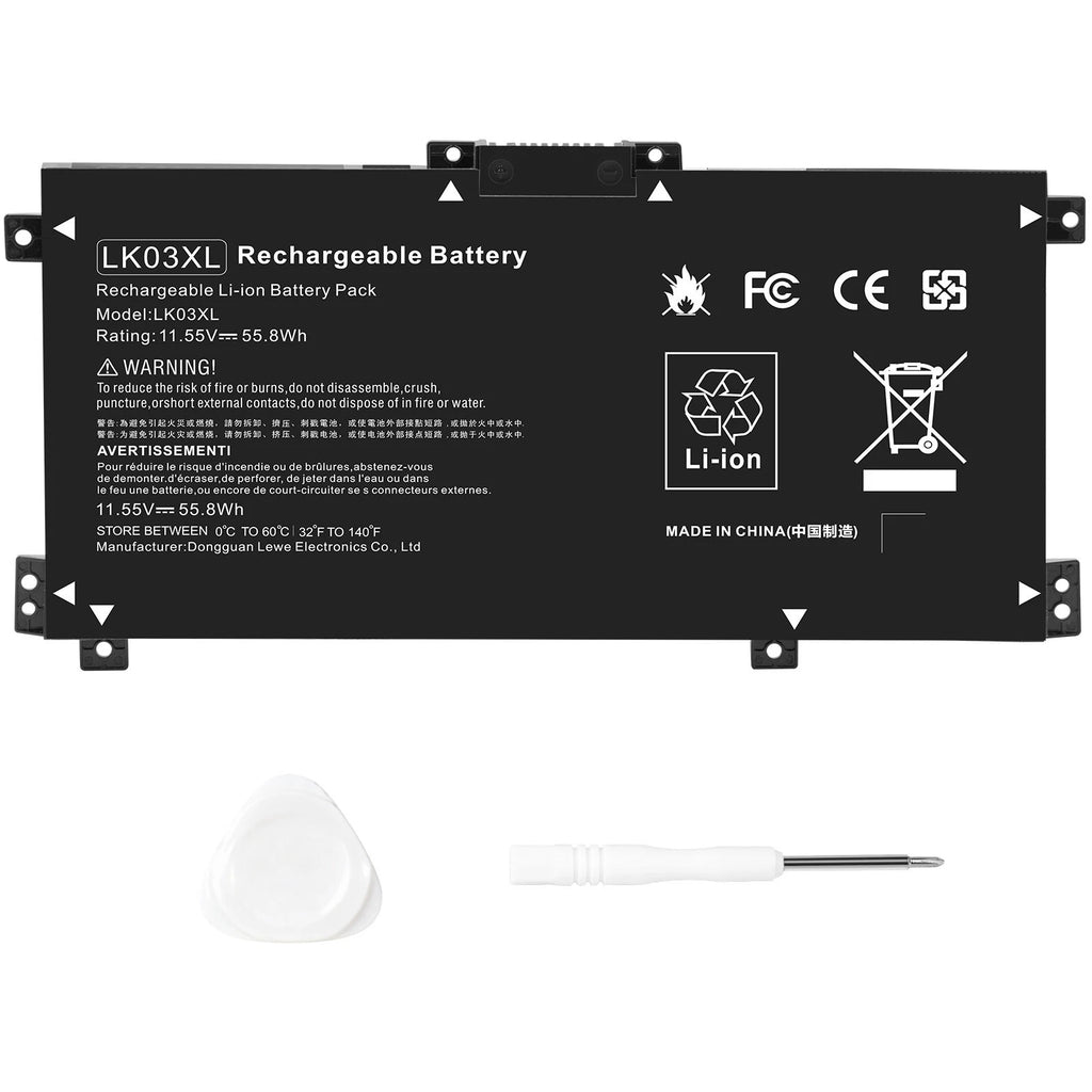 ?LK03XL Battery For HP ENVY X360 17-AE 17-CE 15-BP 15-BQ 916368-421 916814-855
