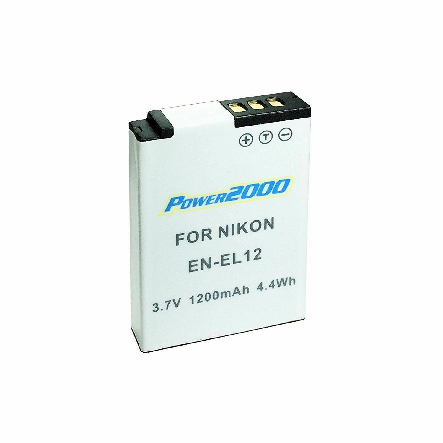 EN-EL12 Battery with Charger for Nikon Coolpix A900, A1000, B600 Camera