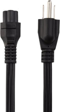3 Prong Mickey Mouse AC Power Cord 125v 250v 10Amp 18AWG IEC320 C5 to NEMA 5-15P