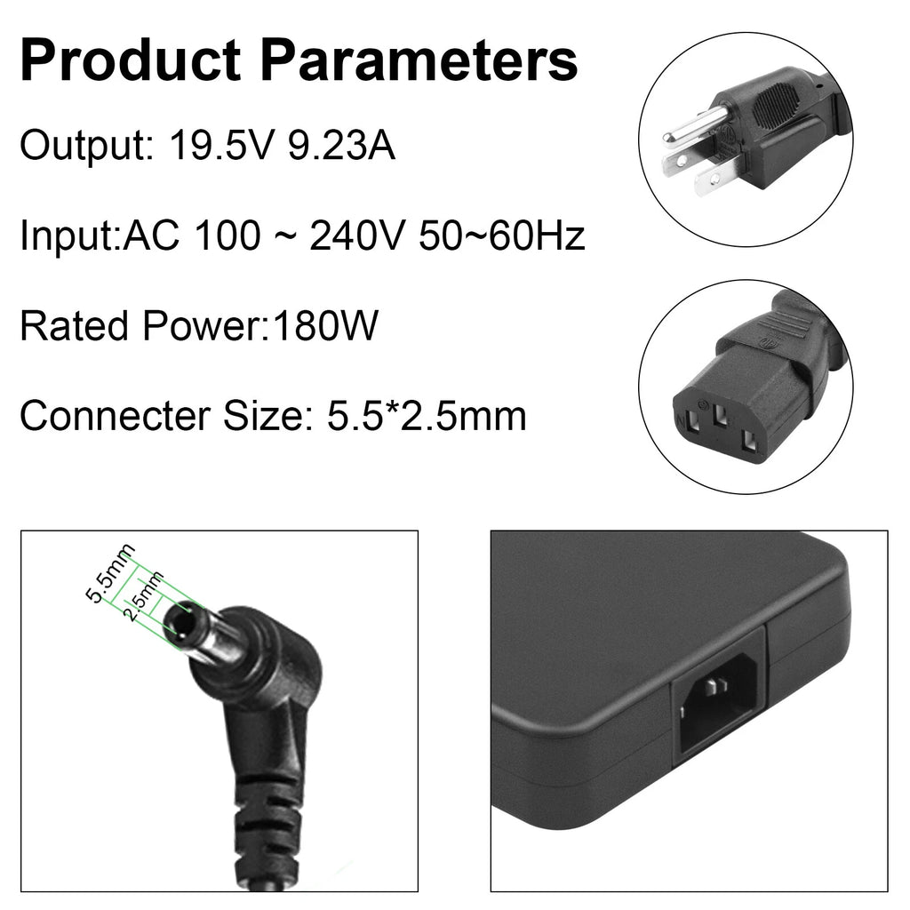 180W AC Adapter Charger For Asus ADP-180MB F ADP-180MBF FA180PM111 Power Supply