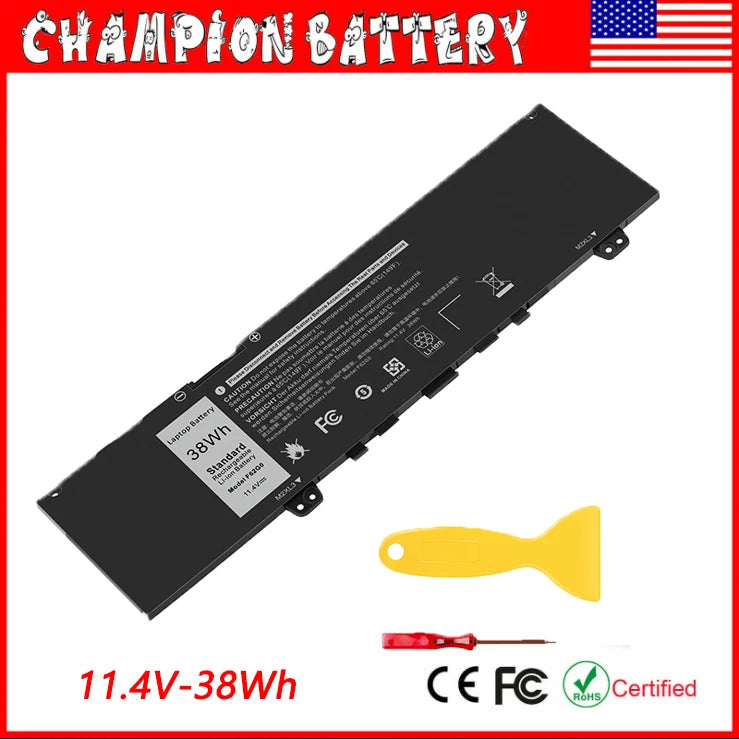 F62G0 Battery for Dell Inspiron 13 7000 2-in-1 7373 7386 7370 7380 5370 RPJC3 US