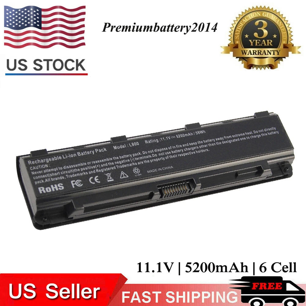 For Toshiba Satellite P845t-S4305 P855-S5102 P855-S5200 P875-S7102 Battery