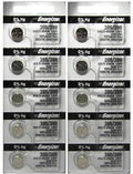 ENERGIZER 395/399 WATCH BATTERIES SR927SW (10 Piece) Sealed Authorized Seller