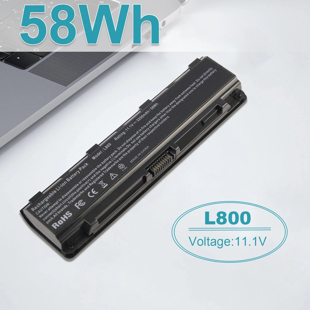 ?PA5024U-1BRS Battery For Toshiba Satellite C805 C850 C855 C870 PA5025U-1BRS NEW