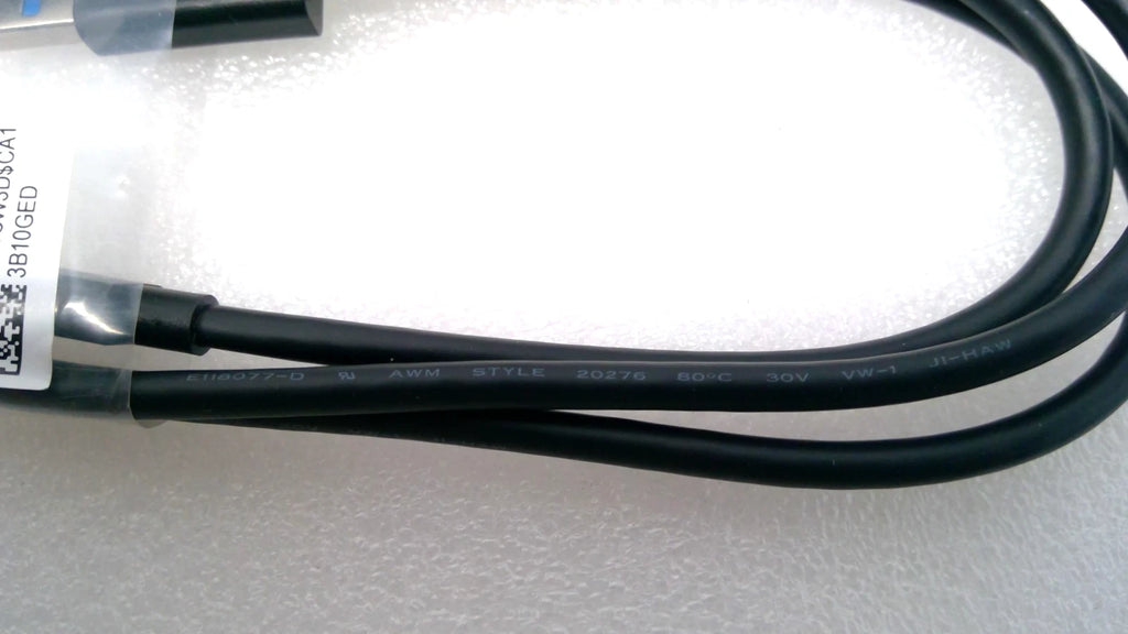 LOT OF 10 DELL SUPER HIGH SPEED USB-C to USB-A 3.1 CABLE E118077-D 3.4 FT/ 40 in