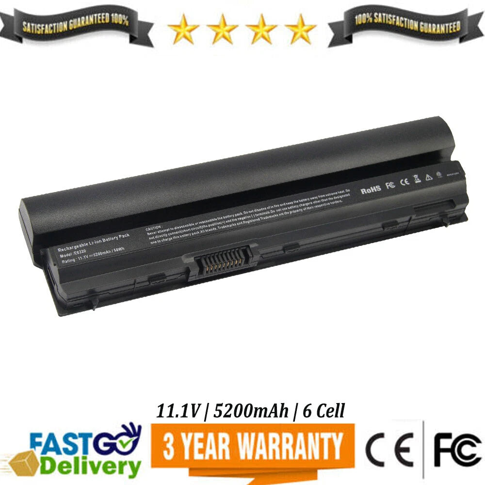 Battery for Dell Latitude E6320 E6230 E6120 E6220 E6330 E6430S RFJMW 09K6P