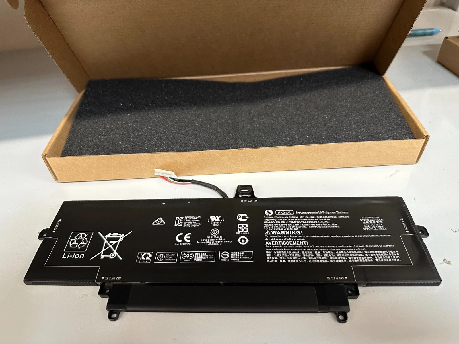 New Genuine HK04XL OEM Battery for HP EliteBook X360 1030 1040 G7 G8 L84352-005