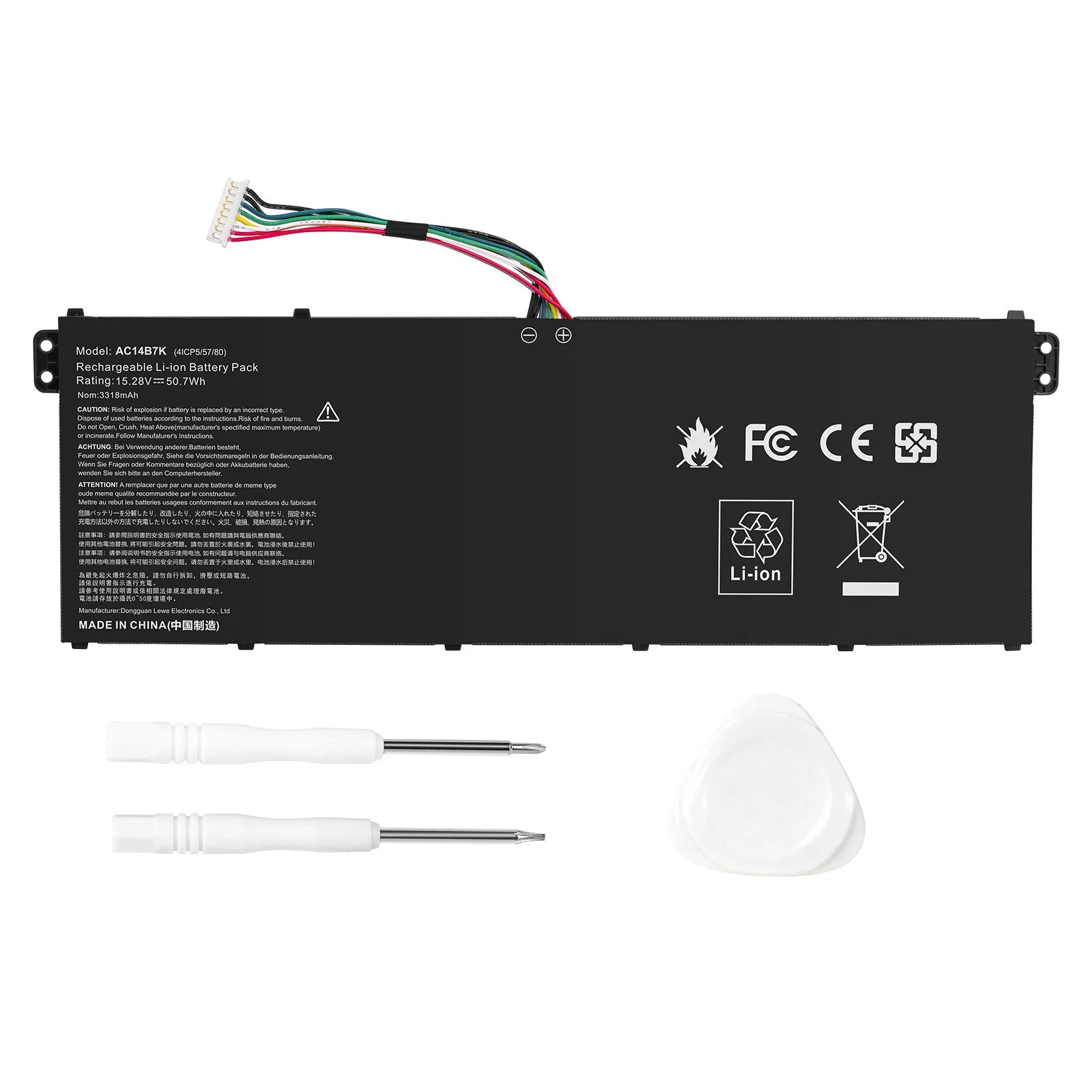 AC14B7K Battery For Acer Nitro 5 515-42 Swift 3 SF314-52-58Q8 Spin 5 515-51GN