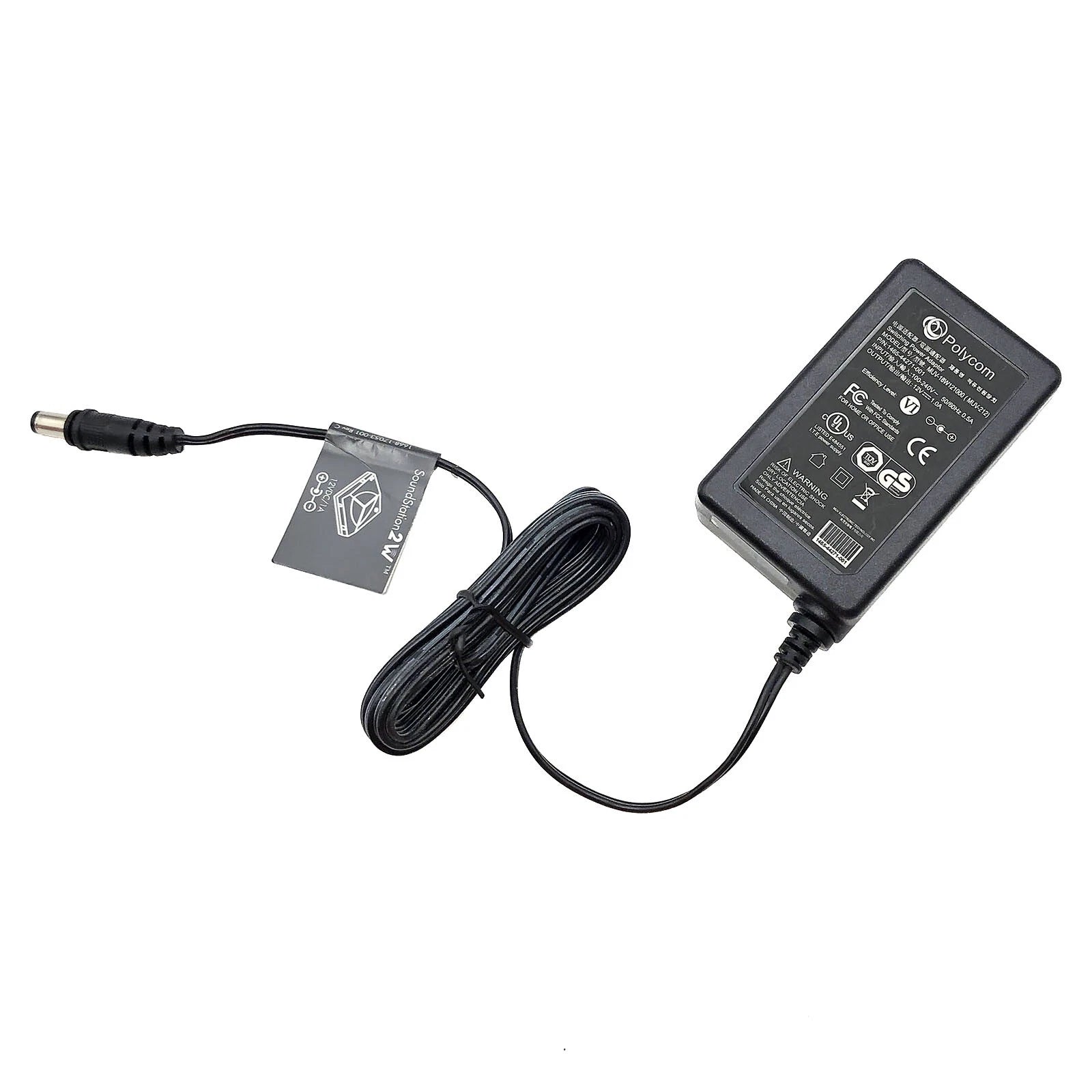 NEW Genuine Polycom AC Power Adapter MUV-18W121000 Switching 1465-44271-001