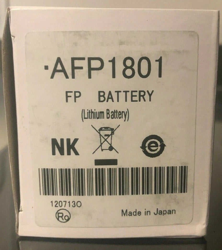 Brand New AFP1801 Lithium Battery For NAIS FP1 C24 / C40 / C56 / C72