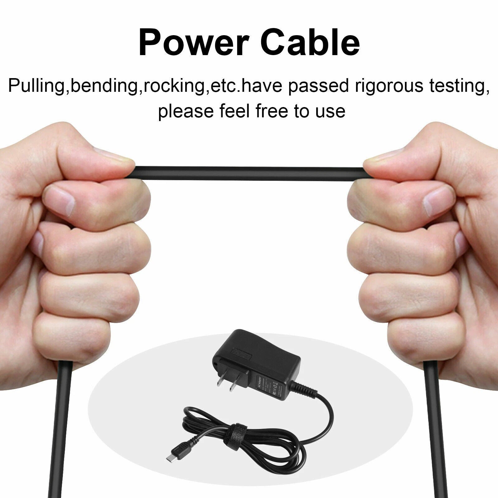 5.25V 3A Micro USB Wall Charger AC Adapter for Raspberry Pi 3 Power Supply Cord