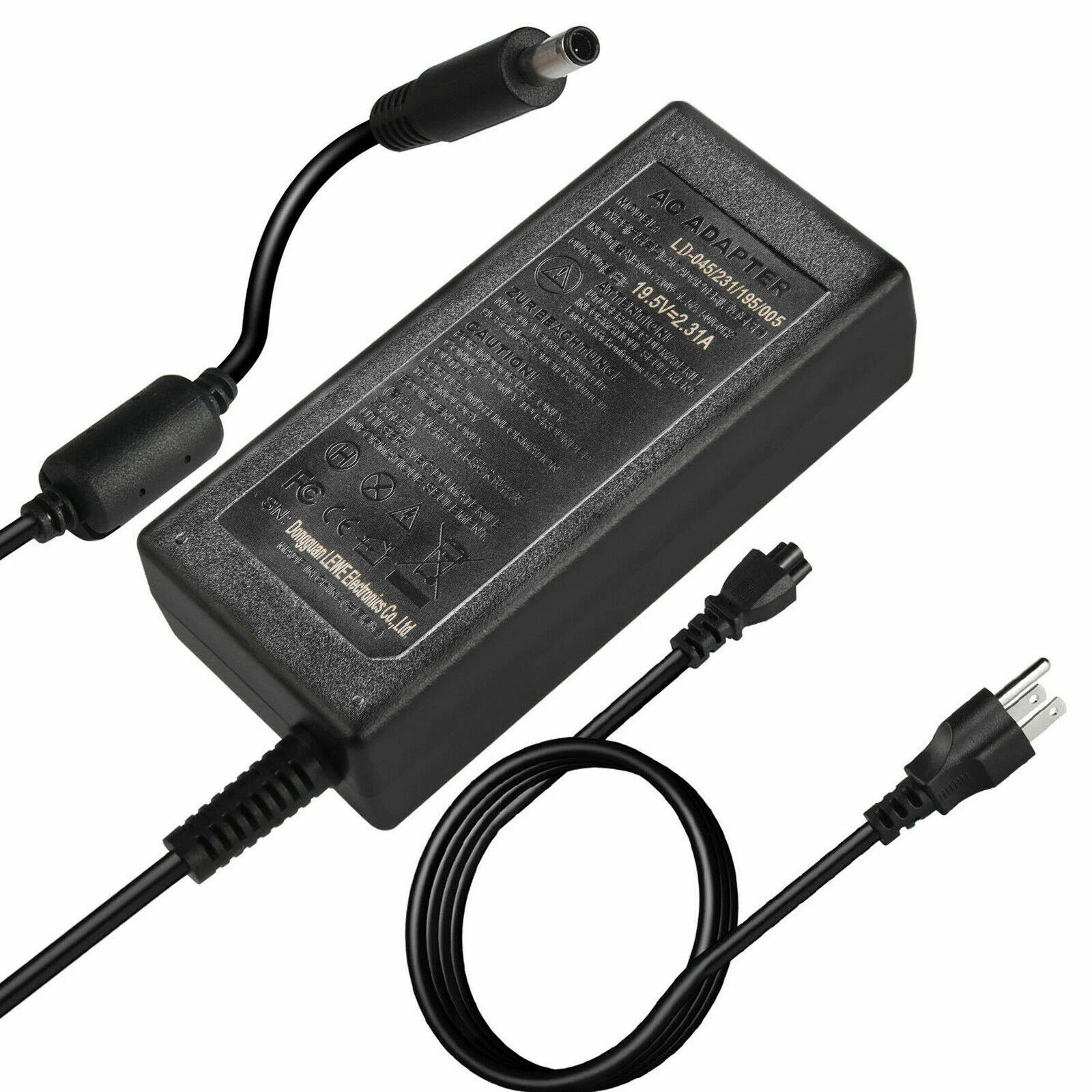 For Dell XPS 13 9350 9360 Laptop 45W P54G002 Charger AC Adapter Power Supply US