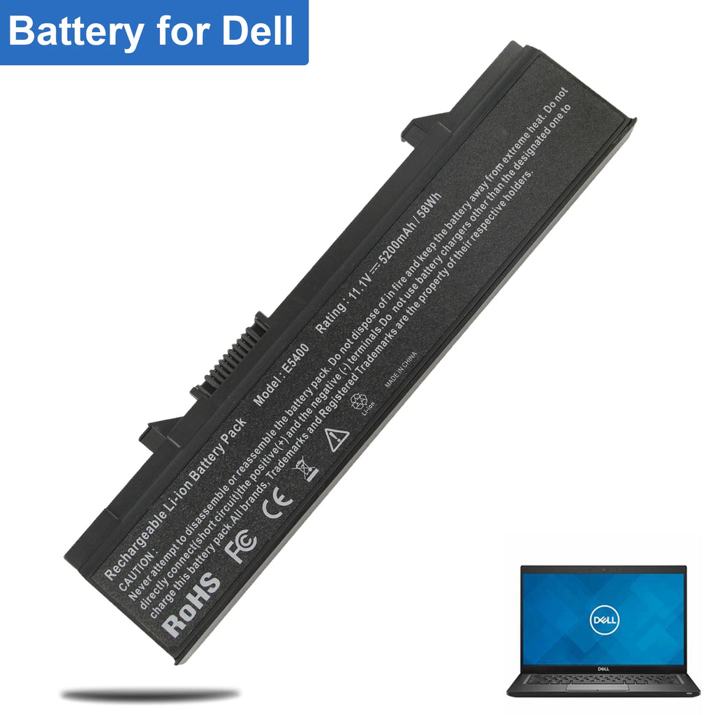 E5400 Laptop Battery For Dell Latitude E5500 E5410 E5510 PX644H KM742 KM970 USA