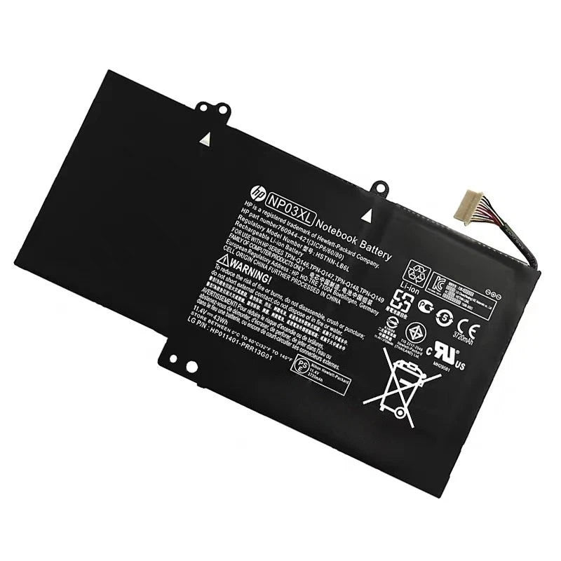 Genuine NP03XL Battery for HP Envy X360 15-U011DX 15-U010DX 15-U110DX 15T-U100