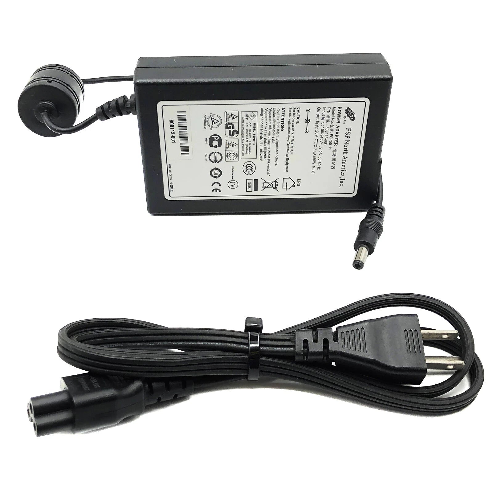 NEW Open box FSP AC Adapter for Zebra Printer LP2824 LP2844 LP2844Z TLP3844-Z