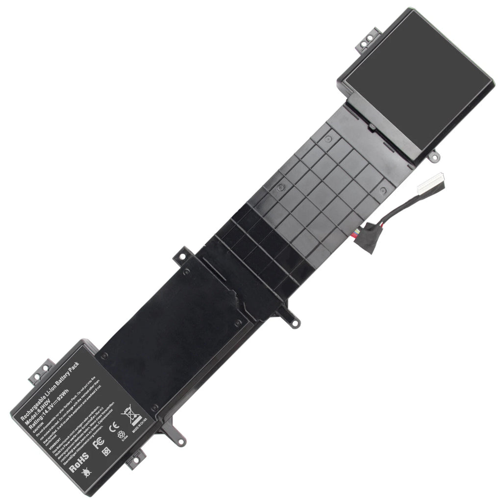 6JHDV 6JHCY For Dell Alienware 17 R2 R3 14.8V 92Wh Laptop Battery ALW17ED FAST