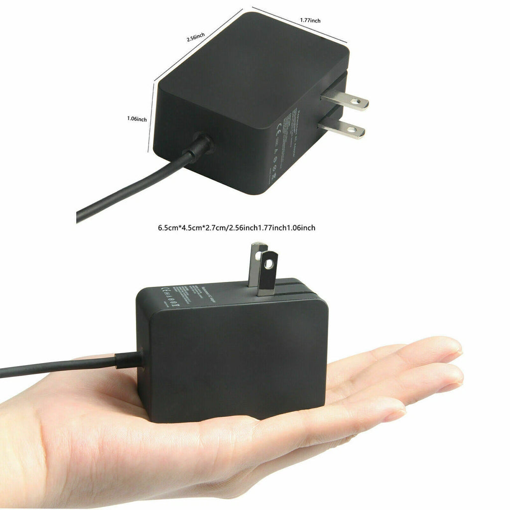 13W AC Adapter Charger For Microsoft Surface 3 1751 1623 1624 1645 Micro USB