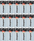 15 x Energizer Max 9V 9 Volt Alkaline Battery Bulk Expires 2022