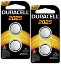 4 Pack Duracell CR2025 3 Volt Battery ECR2025 CR 2025 DL2025 EXP 2027