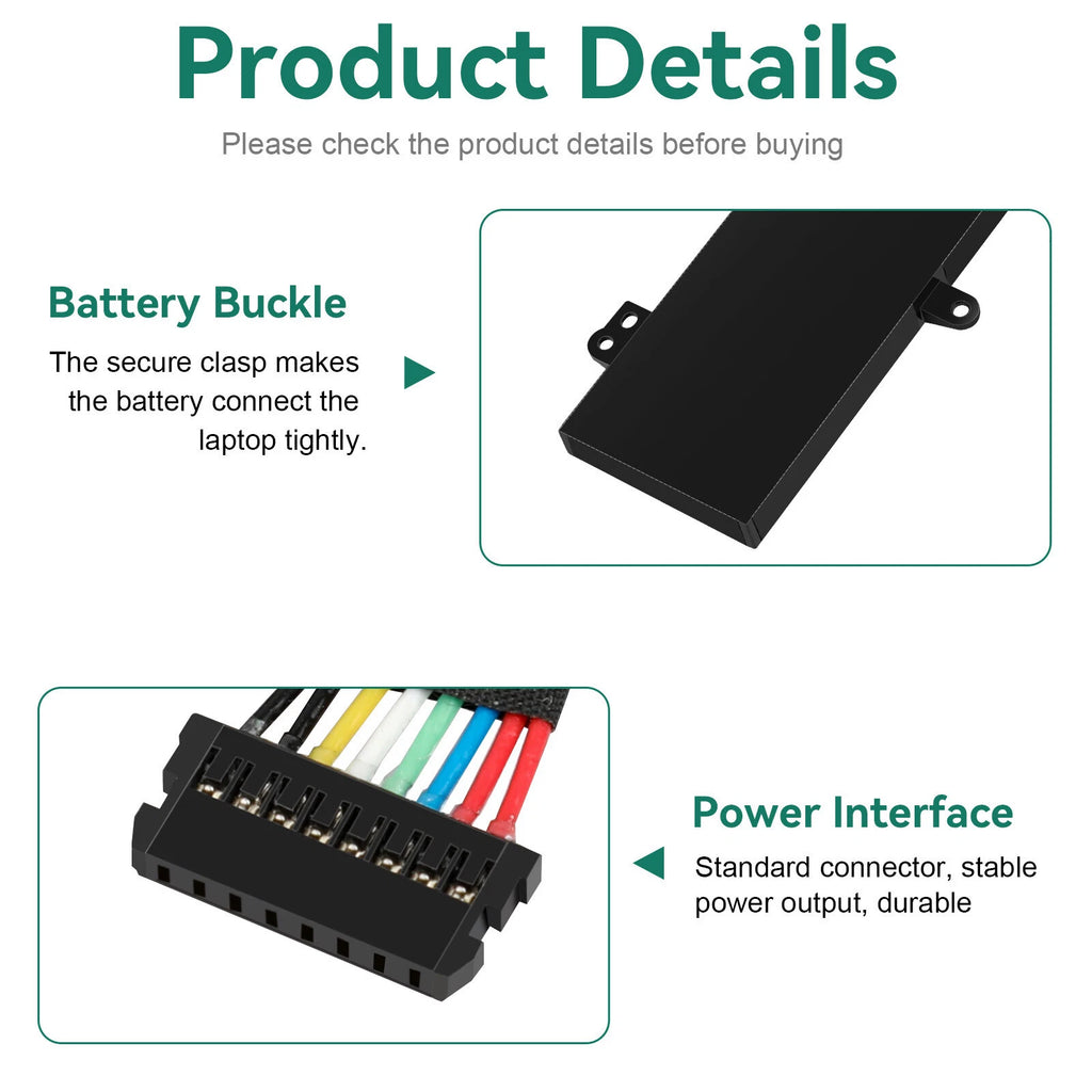 72Wh L16C6PC1 L16L6PC1 L16M6PC1 Battery for Lenovo Yoga 720-15IKB 5B10M53744