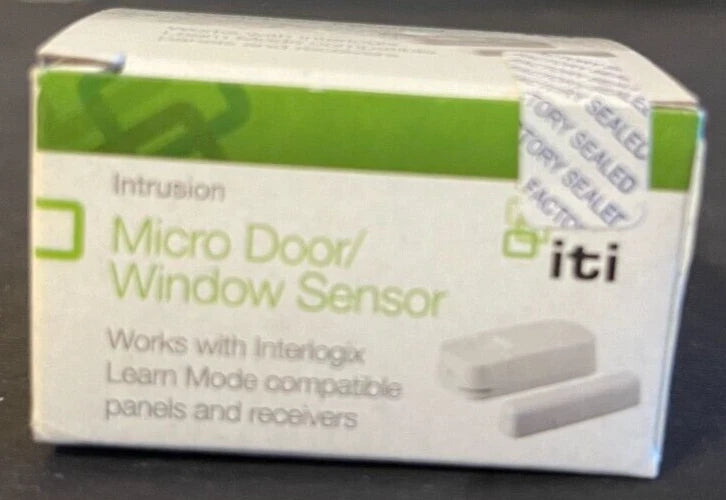 Brand New GE Interlogix TX-1012-01-1 Micro Wireless Sensor, Battery Magnet