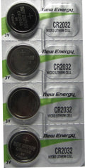4 CR2032 Lithium Battery Button Cell for Digital Scales Calculators New Energy