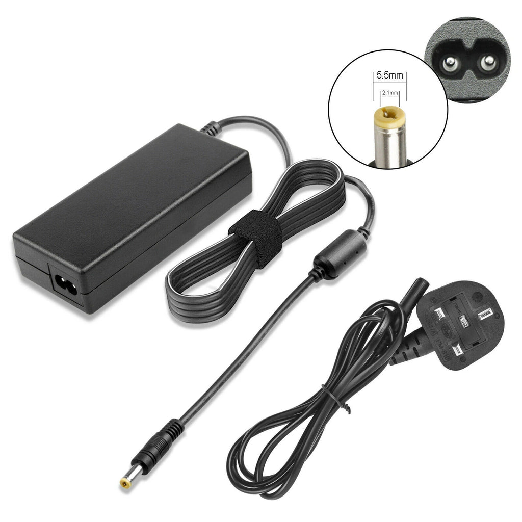 45W 65W AC Adapter Power Charger for Toshiba Satellite C Asus Laptop 5.5*2.5mm