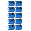 10x Exell 1.2V 2500mAh NiCD 1/2D Rechargeable Battery Flat Top Cell