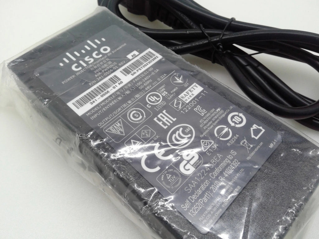 Cisco 341-0556-01 REV.: A0 Power Injector Model: FA015LS1-00 Input: 100-240V 48V