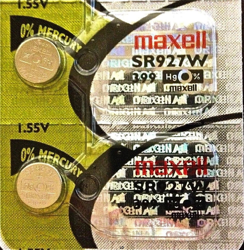 399 MAXELL WATCH BATTERIES SR927W (2 piece) SR57 D399 SR927 New US Seller