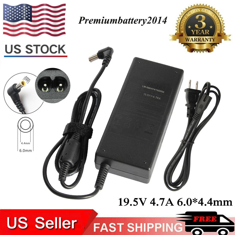 90W AC Adapter For LG 22LN4510 24LN4510 29LN4510 29LB4510 19V 4.7A Power Charger