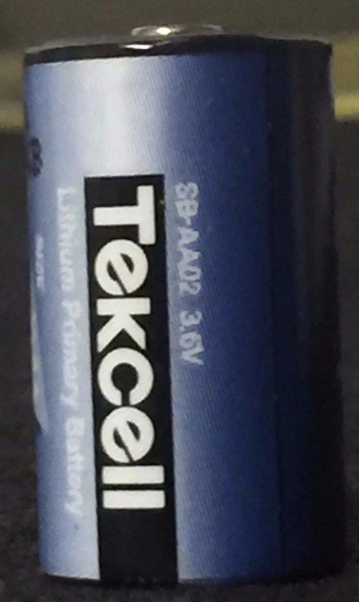 Brand New "4" Tekcell SB-AA02 3.6V 1/2AA Lithium Battery, 3.6 V 1200mAh, 2015