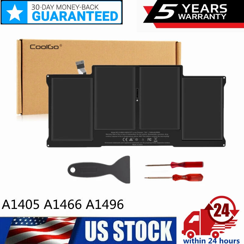 A1466 Battery for Apple MacBook Air 13" Mid 2012 2013 Early 2014 /15 A1405 A1496
