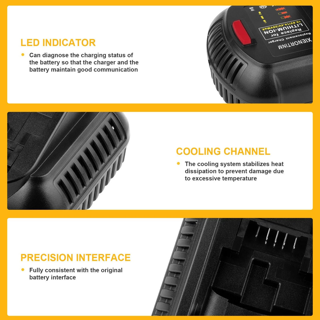 XIENORTINM charger for DCB112 BATTERY