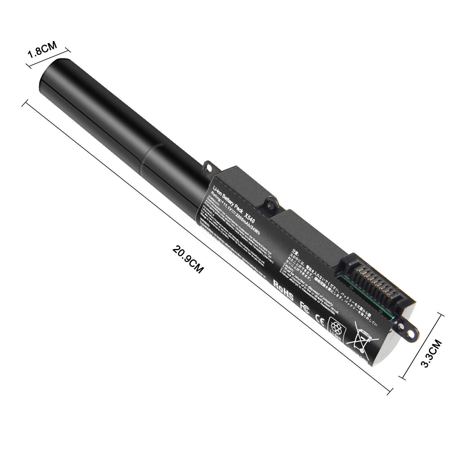 Replace Battery For ASUS X540S X540SA X540L X540LA-SI302 X540LJ 3ICR19/66 Laptop
