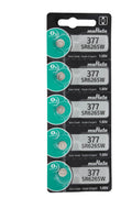 MuRata 377 / 376 Watch Batteries (Pack of 5)