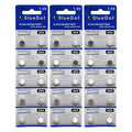 30 x BlueDot AG2 396A LR726 SR726SW CX59 LR59 SR59 397 Alkaline Watch Battery US