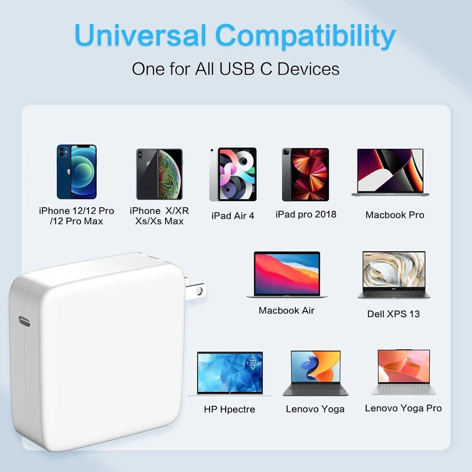PWR For Apple Macbook Pro Computer USB-C Charger 61w87w96w100w Power Adapter