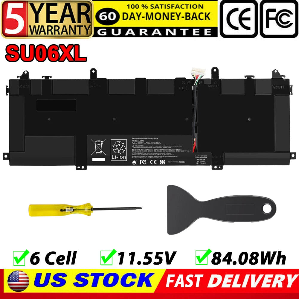 ?SU06XL Battery for HP Spectre X360 15-DF 15T-DF 15-DF0XXX 15-DF1XXX 15T-DF100