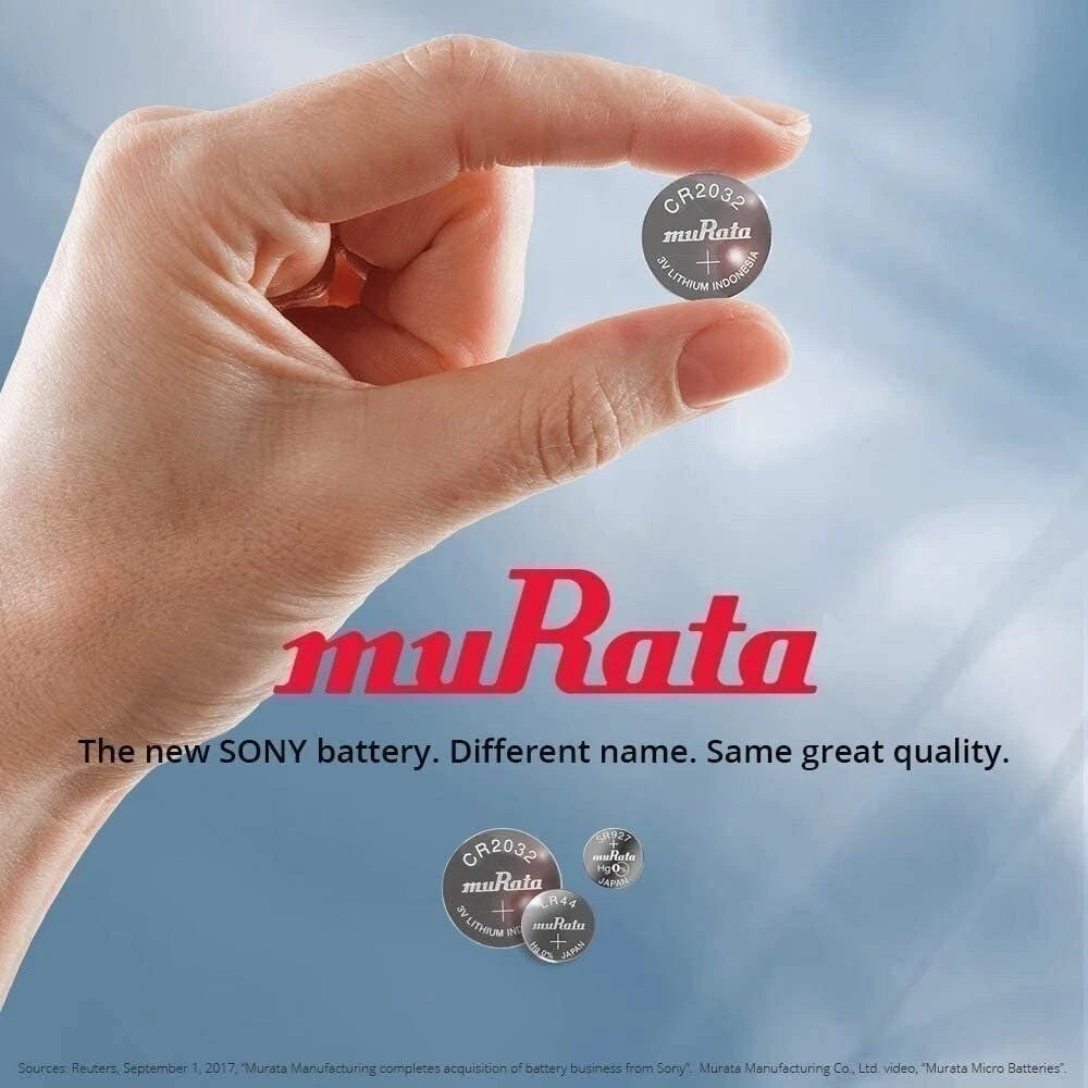 Murata 364 SR621SW Battery 1.55V Silver Oxide Watch Button Cell - Replaces...