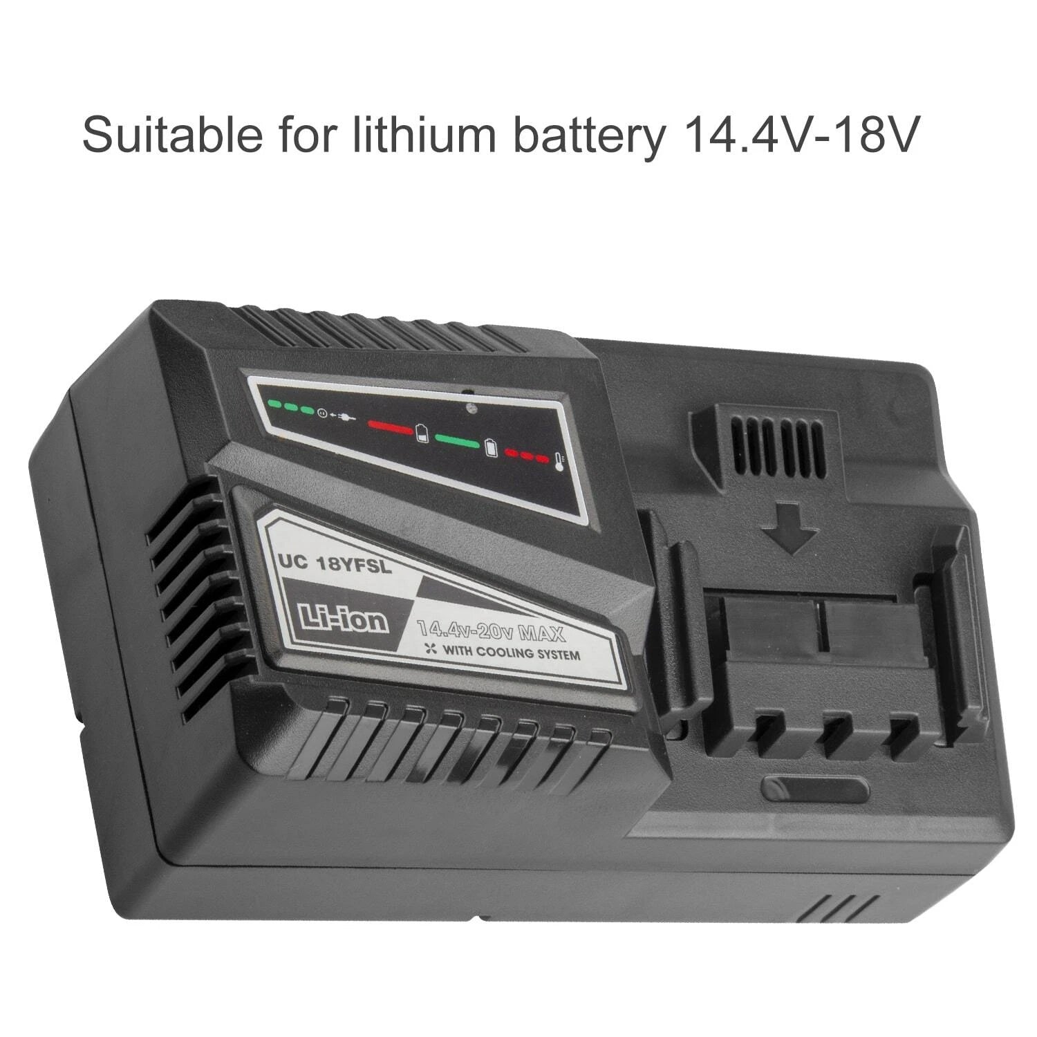 14.4V-18V Fast Battery Charger For Hitachi UC18YRSL BSL1815X BSL1830C BSL1840 US