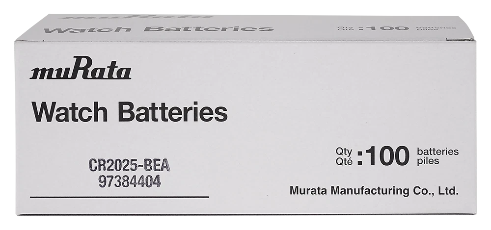 10 Murata Fresh CR 2025 CR2025 ECR2025 BR2025 LITHIUM COIN CELL Battery Exp 2032