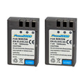 2x EN-EL9 Replacement Battery for Nikon D3000, D5000, D40, D40x, D60 ENEL9