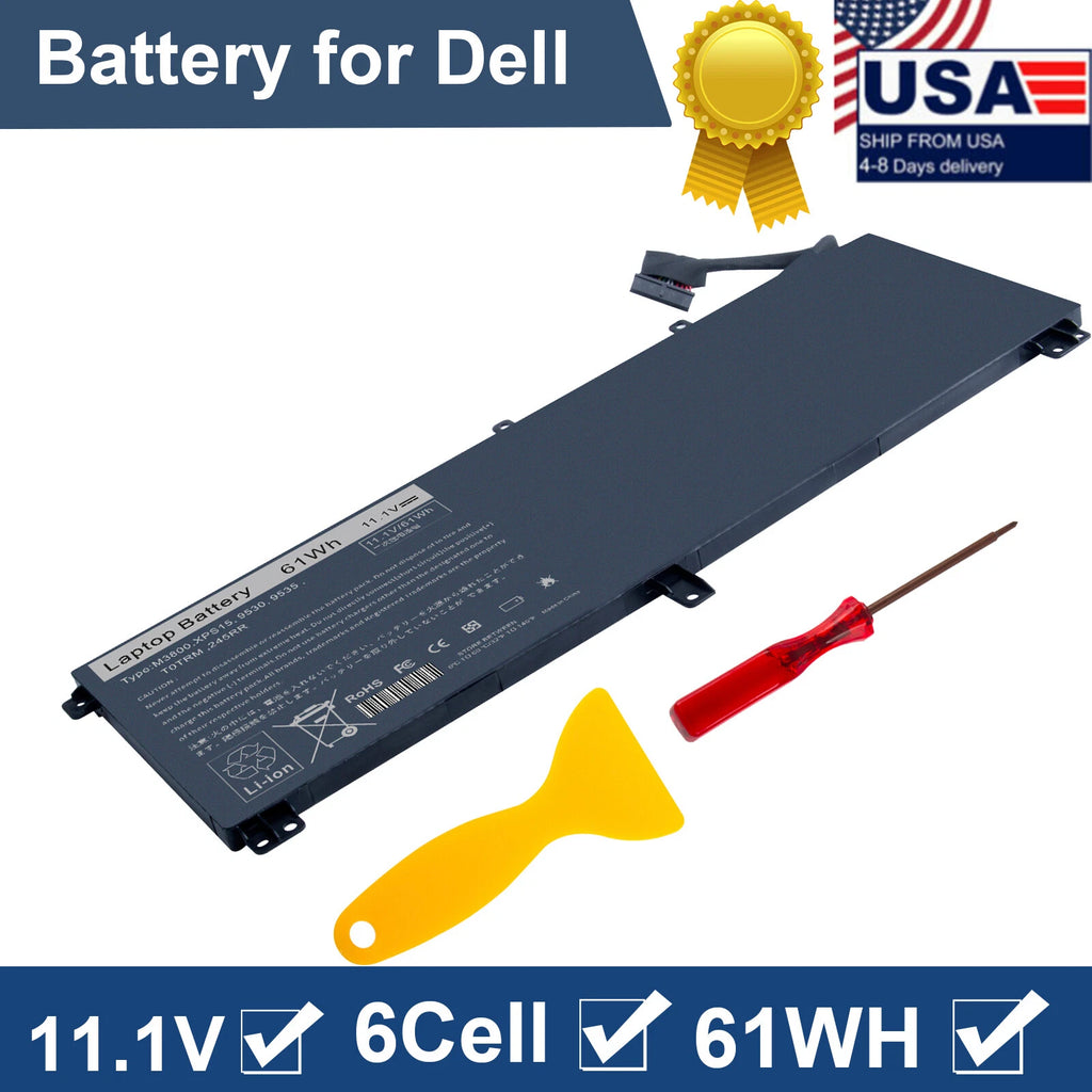 Battery For Dell Precision M3800 XPS 15 9530 T0TRM H76MV 7D1WJ Y758W 6 Cells NEW