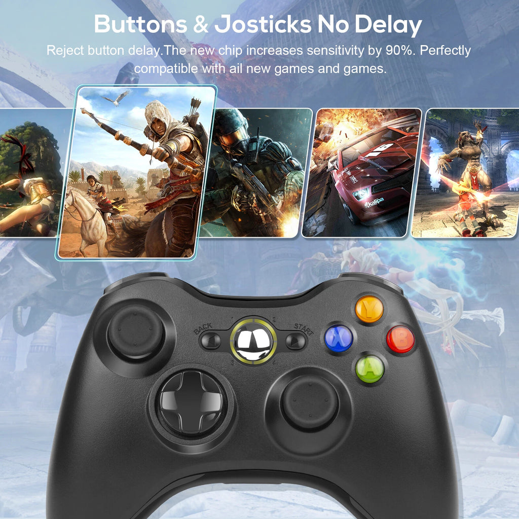 For Microsoft Xbox 360 Wireless Controller / Rechargeable Battery Pack Charger